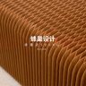 十八纸 折叠床单人床隐形床办公室午睡午休床隐藏伸缩双人床纸板床创意 70cm宽棕色折叠床+棕色床垫 实拍图