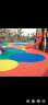 彩色epdm塑胶地面橡胶颗粒幼儿园公园游乐篮球场跑道地胶地垫材料 定制颜色-样品 晒单实拍图