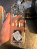 繁简茶水分离杯男女双层玻璃杯迷你网红水杯子便携旅行创意泡茶杯 薄荷绿350ML带杯套杯刷 实拍图