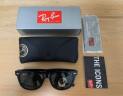 雷朋（RayBan）太阳镜徒步旅行运动户外方形墨镜显脸小眼镜0RB2140F可定制 901黑色镜框绿色镜片 尺寸54 实拍图