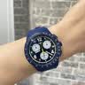 斯沃琪（Swatch）瑞士手表 三眼计时学生夜光石英腕表毕业礼物 纯粹蔚蓝 实拍图