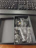 齐选汽车卡通钥匙扣闪电立体公仔钥匙圈车内挂件高档时尚小熊装饰品男 黑色机械熊+编织绳【礼盒装】 实拍图