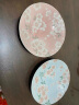 光峰 漫舞樱花日本进口陶瓷餐具菜盘日式盘圆盘餐盘和风粉色蓝色盘子 7.8英寸粉红八角盘 晒单实拍图