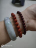 可塘明珠 配珠宝鉴定证书 南红玛瑙手链 火焰纹凉山满肉柿子红女士天然手串 情人节礼物 珠径7MM 实拍图