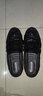 潮牧鞋子男士休闲鞋鳄鱼纹皮鞋韩版潮流豆豆鞋男英伦百搭驾车懒人鞋 黑色 42 实拍图