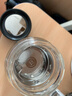 苏泊尔玻璃杯双层隔热高硼硅杯泡茶杯情侣杯办公杯耐高温过滤加厚水杯 【乌木黑】 280ml 实拍图