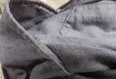无印良品（MUJI）男式 木棉混夹克工装牛仔外套短款宽松大码早春新品AD0VBA4S 黑色 XL  180/104A 晒单实拍图