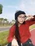 简时行毛线帽子女秋冬韩版百搭潮炸街防风冷帽户外骑行保暖双面戴针织帽 双面戴毛线帽-浅灰 均码 实拍图