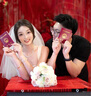 缔晶头纱领证求婚新娘头饰拍照表白登记蓬蓬纱装饰白色头纱儿童头纱 求婚头纱-发夹款 实拍图