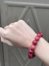 蔓笙樱桃洛白玉菩提根手串男女款绕指柔文玩菩提子佛珠男盘玩念珠手链 樱桃洛圆珠【新品】女士 实拍图