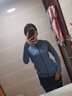 柯帛新款瑜伽服女套装显瘦透气秋冬季长裤训练跑步健身房运动套装大码 蓝色五件套 M 155-165高  90-105斤 实拍图