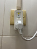 上德 漏电保护插头 电器热水器防水防触电保护器 插座转换头 10A直插功率2500W 实拍图