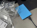 西部数据(WD) 2TB 移动硬盘 USB3.0 My Passport随行版2.5英寸 蓝 机械硬盘 手机笔记本外置外接 兼容Mac 实拍图