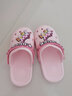 B.Duck小黄鸭童鞋男女童凉拖鞋夏季新款儿童透气休闲洞洞鞋女 954浅粉 30 码内长约190mm 实拍图