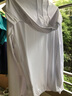 八度丘专业防晒衣外套男士夏季户外冰丝钓鱼upf50+防晒服皮肤衣风衣薄款 可拆帽濡羽白-男透气面料 M 实拍图