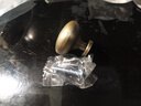 利德仕现代简约黑色金色柜门抽屉单孔拉手圆形柜子衣柜橱柜小把手 升级款单孔-哑青古 实拍图