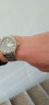 冠琴（GUANQIN）新款手表男士全自动机械表防水夜光商务男表瑞士品质多功能腕表 双日历-本色白面 实拍图