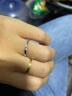 周六福18k金钻戒女钻石对戒情侣求婚KGDB021023 13号 生日礼物 实拍图