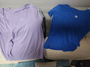 361°童装男女童短袖针织衫夏季新款速干透气儿童T恤中大童冰爽t恤 阳光紫1204 150 cm【大童】 实拍图