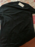 范思哲（Versace） 男装t恤男士黑色铆钉美杜莎烫钻圆领短袖 黑色A77987 A201952 A1008 XL码 190/100B 晒单实拍图
