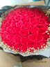 AIMORNY52朵红玫瑰永生香皂花同城配送520情人节生日礼物表白花送女友 晒单实拍图