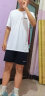 李宁运动套装男夏季短袖短裤速干跑步运动服篮球健身服休闲两件套白L 晒单实拍图