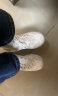 斯凯奇（Skechers）花心熊小白鞋夏季女刺绣熊猫鞋增高休闲运动鞋女 896155-OFWT 乳白色 37 晒单实拍图