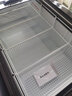 妮雪超市冰柜商用展示柜卧式冰柜商用冷柜冷藏冷冻柜雪糕柜保鲜柜冰糕柜冰淇淋柜圆弧玻璃 【灰色平篮】组合柜长2000x760x850mm 实拍图