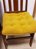 钟爱一生坐垫屁垫椅子坐垫学生椅垫加厚保暖毛绒椅子垫座椅垫办公室屁垫子 羊羔绒胖子垫_黄色 50*50cm 实拍图