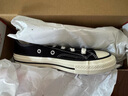 匡威（Converse）官方 1970S男女经典低帮帆布鞋黑色162058C 162058C/黑色 39.5 实拍图