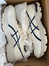亚瑟士ASICS男鞋缓震跑鞋透气运动鞋GEL-FLUX 4 1011A614 米色/蓝色 44 实拍图