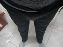 猫霓裤子男秋冬季潮流宽松加绒直筒裤黑色男裤工装裤运动休闲西长裤 黑色+黑色（加绒款） 4XL 【建议体重165-180斤左右】 实拍图