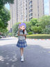 女童套装儿童学院风jk制服连衣裙夏装百褶裙童装夏天大童夏季裙子 玉桂狗鸢尾兰+【赠送白中筒袜】 150cm 实拍图