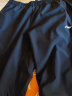 李宁（LI-NING）冰丝运动裤子男夏天速干裤夏季束口长裤薄弹性梭织透气休闲裤男 标准黑（冰丝款-口袋拉链） 3XL 实拍图