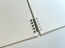 文谷(Wengu)a5/60张五孔夹活页本 环扣可拆卸笔记本本子 学生高颜值男生横线本记事本 HC-003-2(A5)C 实拍图