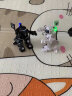 赟娅体感遥控智能机器人双人互动格斗对战拳击高科技玩具生日礼物套装 闪耀白+经典黑机器人【两只装】 晒单实拍图