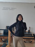 La Nikar 冬季轻薄90%鹅绒短款羽绒服女立领修身显瘦羽绒服外套女-S1031 奶白色(鹅绒) XL 实拍图