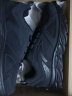 安踏男鞋运动鞋夏季黑色网面防滑软底轻便男士跑步鞋学生旅游休闲鞋子 (皮面)黑/金-11 7(40码) 实拍图