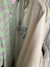 哈吉斯（HAZZYS）女装 春秋款卫衣女休闲圆领图案卫衣ABTSE02CX01Y 米黄色OW 165/88A 40 晒单实拍图
