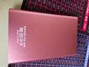 科硕（KESU） 移动硬盘大容量USB3.0 安全加密高速外接机械硬盘 大U盘 尊贵金属-樱花粉+硬盘包 320GB 实拍图