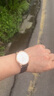 天梭（TISSOT）手表 力洛克系列男表 瑞士机械手表皮带商务表七夕礼物送男友 实拍图