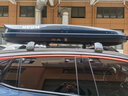韦帕（WEIPA）车顶行李箱 SUV汽车越野车载大容量旅行箱行李架 通用超薄扁平 【清风2代Plus198】520L车顶箱+专用横杆 领克01 02 05 06 09 极氪001 实拍图