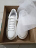 森馬（Senma）时尚韩版百搭厚底小白鞋透气户外休闲鞋男111321303 白色 40码 实拍图