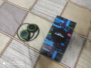 浦乐飞（PLUFY） 插卡无线运动跑步 头戴式蓝牙耳机5.0大电量双耳通用不入耳后挂式立体声通用 纯蓝牙版-黑绿色（30小时） 实拍图