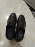 红蜻蜓舒适商务休闲时尚系带皮鞋男士正装德比婚鞋 WTA73762 棕色 38 实拍图