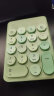 航世（BOW）K155 无线数字小键盘 财务会计办公 复古圆帽 外接笔记本台式通用键盘 缤纷绿 实拍图