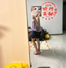 betu百图女装高腰显瘦碎花雪纺半身裙小鱼尾a字短裙裙子女2202T48 黑色 S 实拍图
