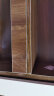 百客乐 实木电脑桌台式书桌书柜组合书桌学习桌双人书柜学生写字台-SRZ2 单人桌（1米）+书柜（0.8米） 橡木色+白色 晒单实拍图