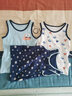 浪莎儿童背心男童3件装棉质夏季薄款男童宝宝小孩舒适透气吊带背心 棒球联盟 110 建议体重25-32斤 实拍图