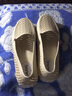 漂步塑料凉鞋女夏防滑平底洞洞鞋纯色镂空护士鞋软底沙滩鞋孕妇妈妈鞋 02240米卡其 37 偏小一码 实拍图